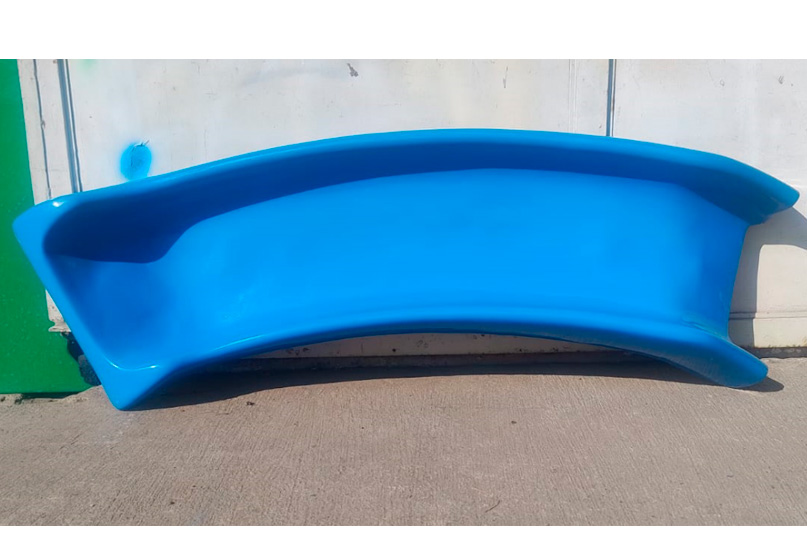 curva resbaladero con vuelta mini para bebes